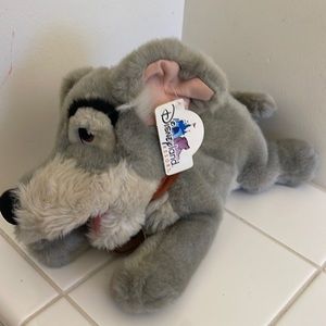 Disney Store Lady And The Tramp Plush 12" Laying Down W/tags